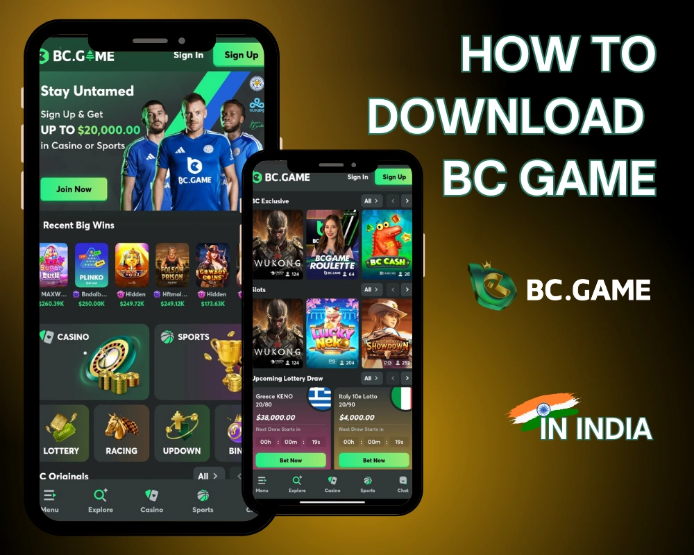 How to Download BC.GAME App