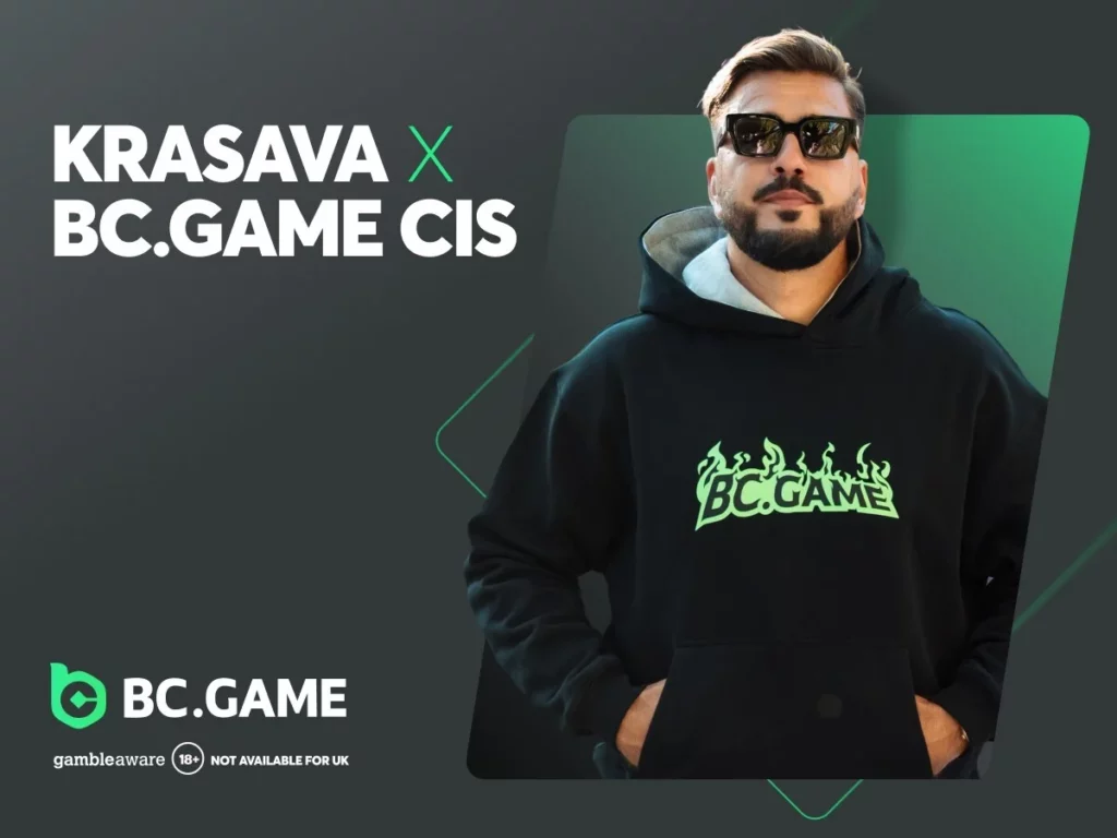 KRASAVA Joins BC.GAME CIS
